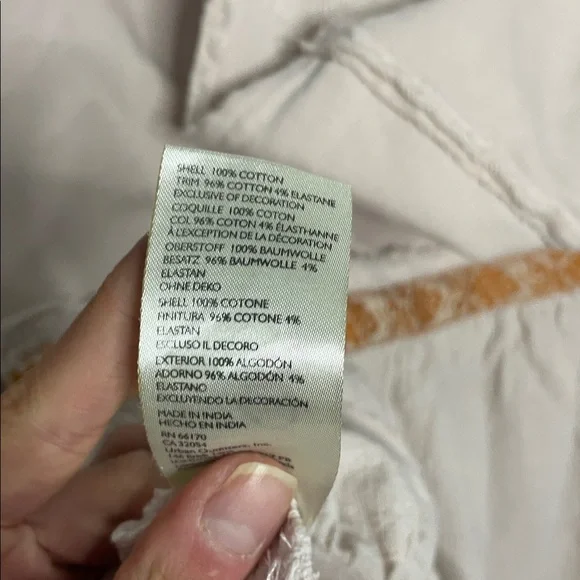 FREE PEOPLE | HARRY SWEATSHIRT | PINK CHAMPAGNE XS - Picture 5 of 5